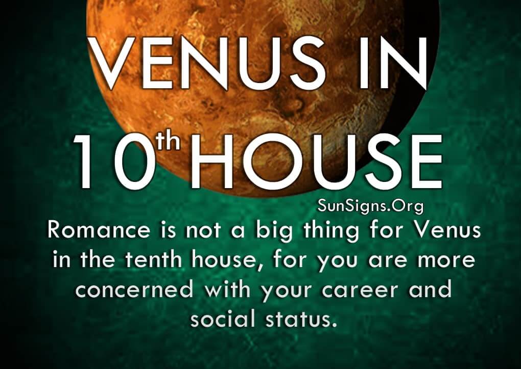 The Venus In 10th House