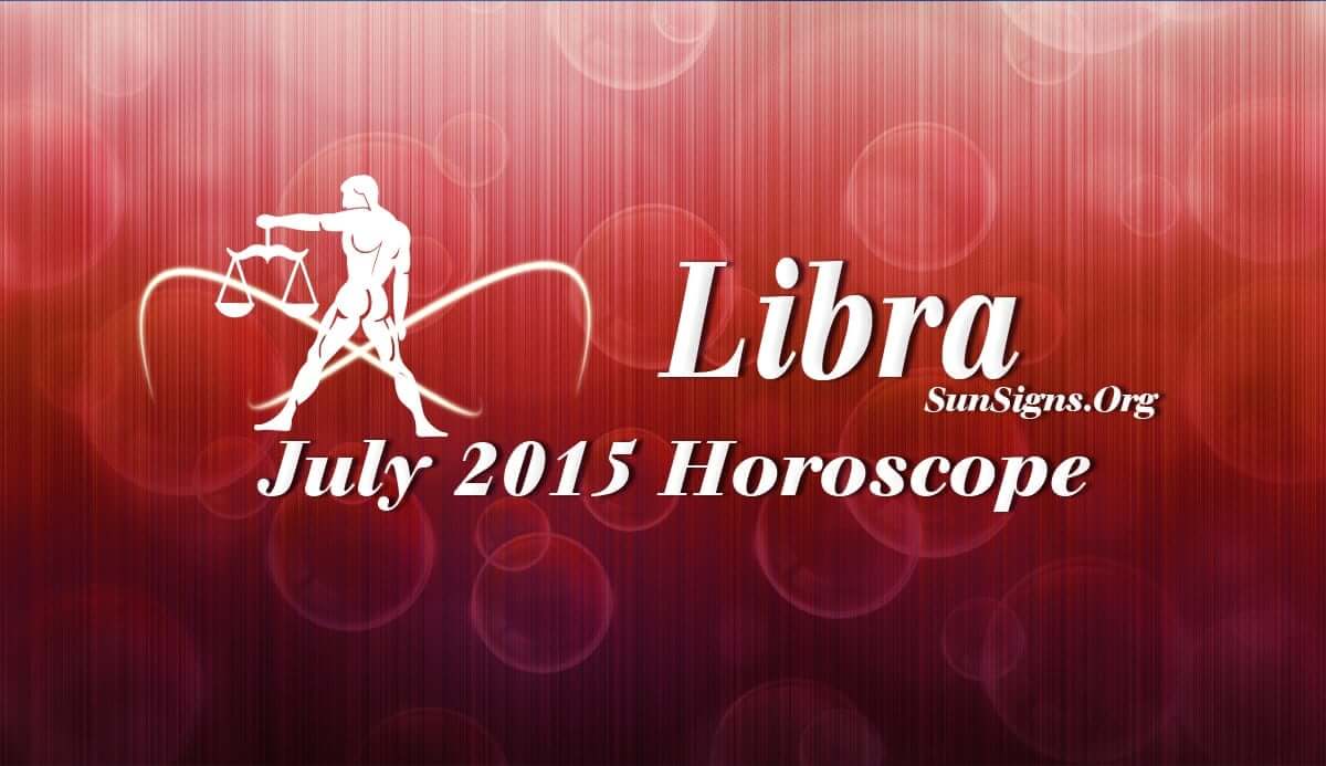 July 2015 Libra Horoscope forecasts that career objectives are important over domestic and love life this month