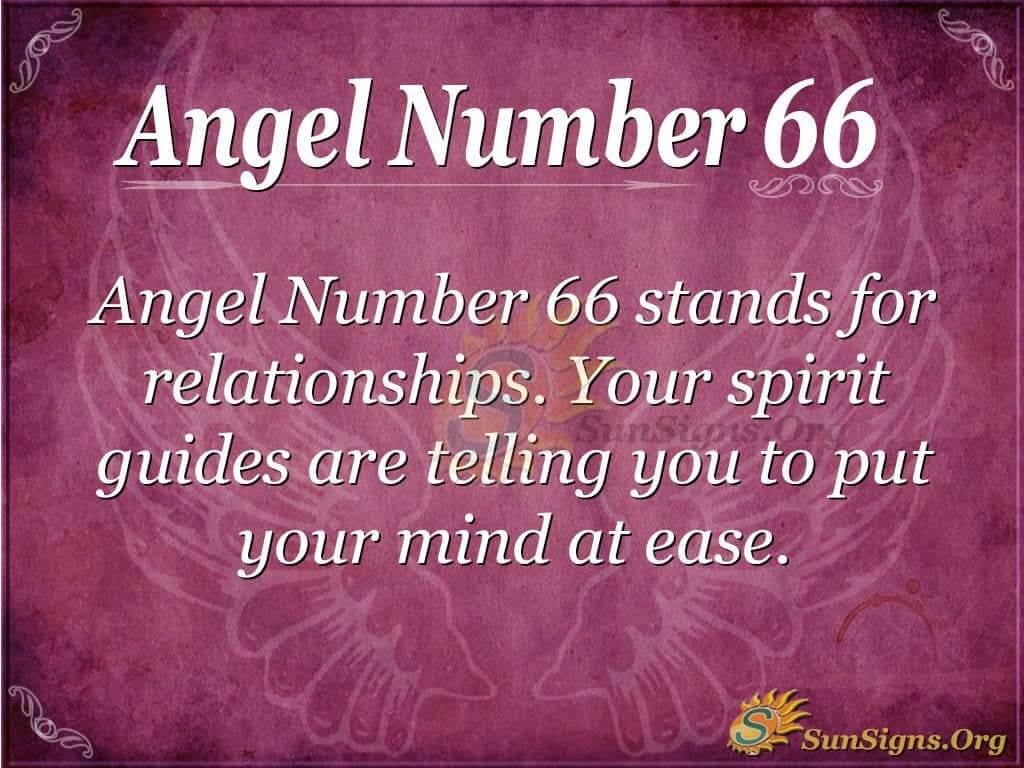Angel Number 66