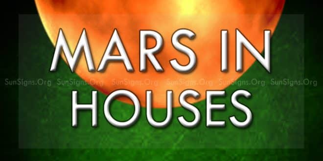 mars in the houses