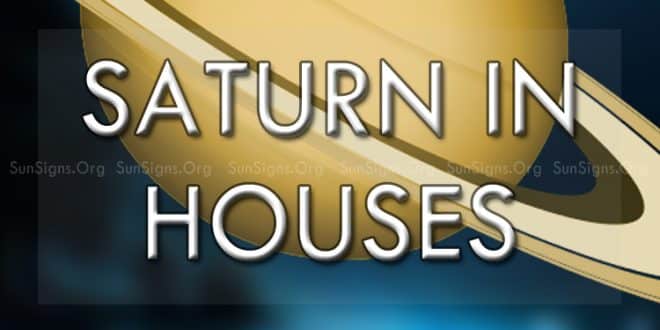 saturn in the houses
