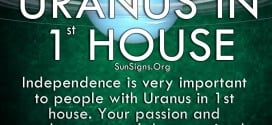 The Uranus in first house