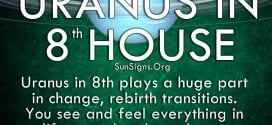 The Uranus in eighth house