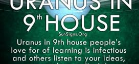The Uranus in ninth house
