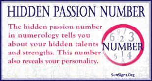 hidden passion number