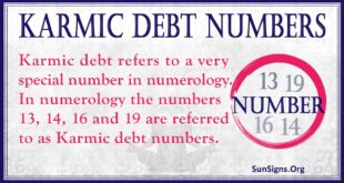 karmic debt number
