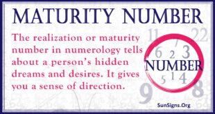 maturity number