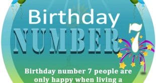 Birthday Number 7