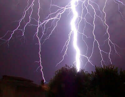 Lightning symbolism
