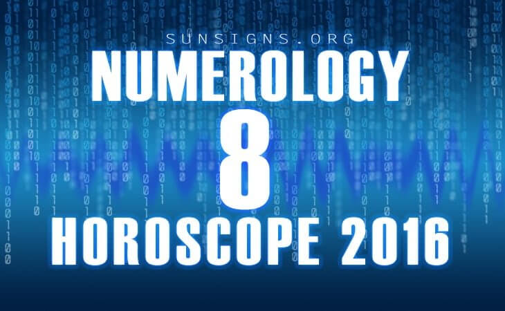 8 numerology horoscope 2016