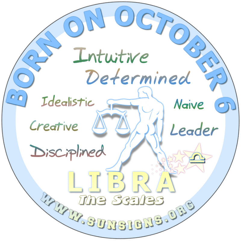 October 6 Birthday Horoscope Personality