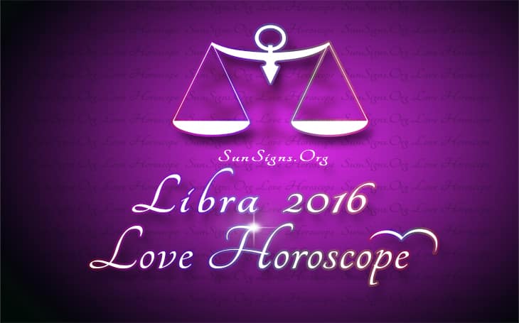2016 libra love horoscope