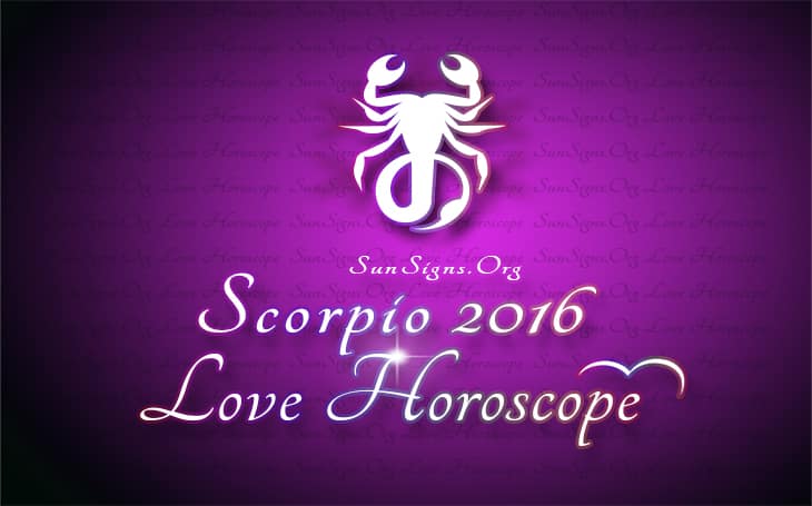 2016 scorpio love horoscope