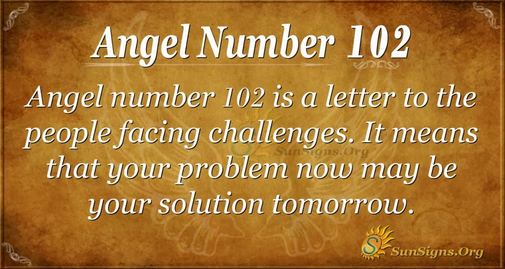 Angel Number 102