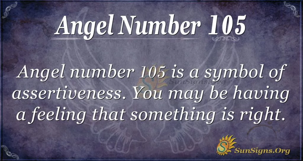 Angel Number 105