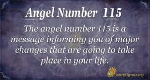 angel number 115