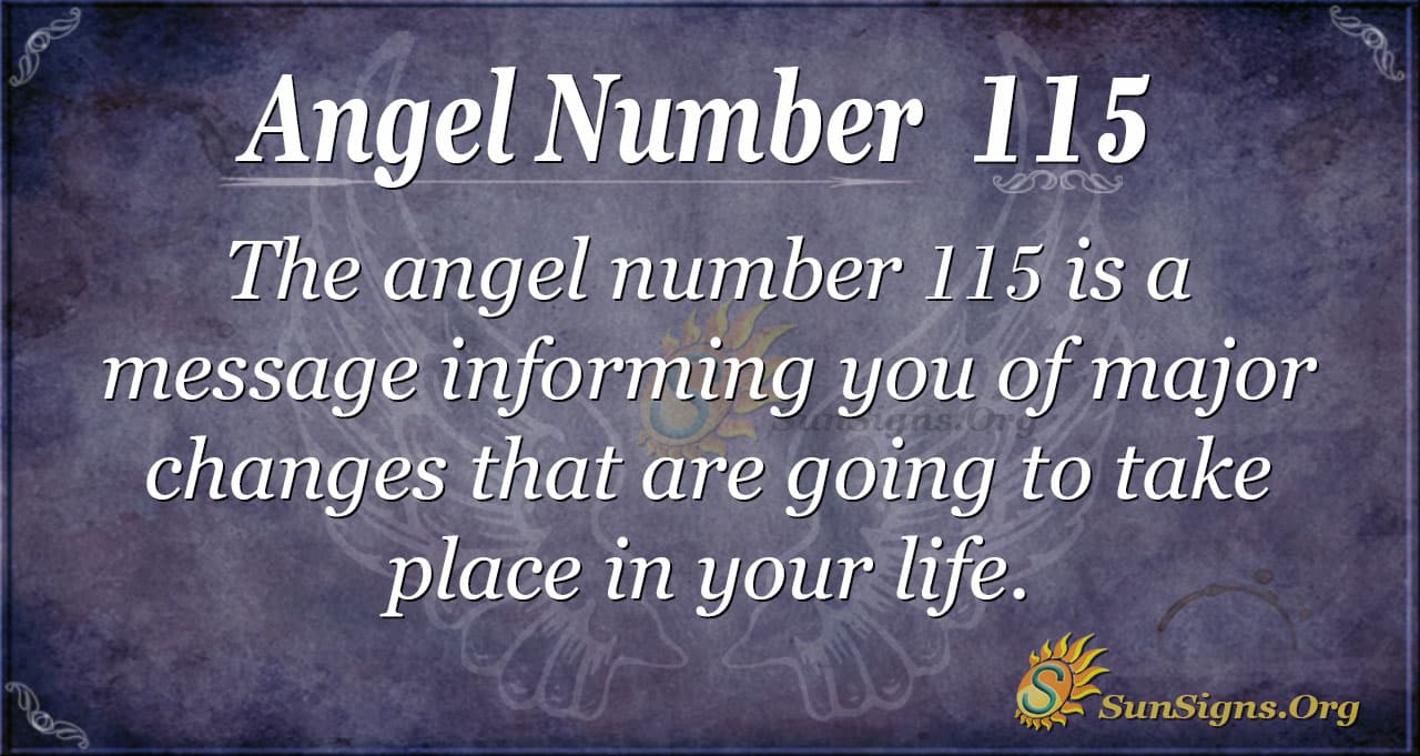 Angel Number 115 A Message Of Positive Choices Sunsigns Org