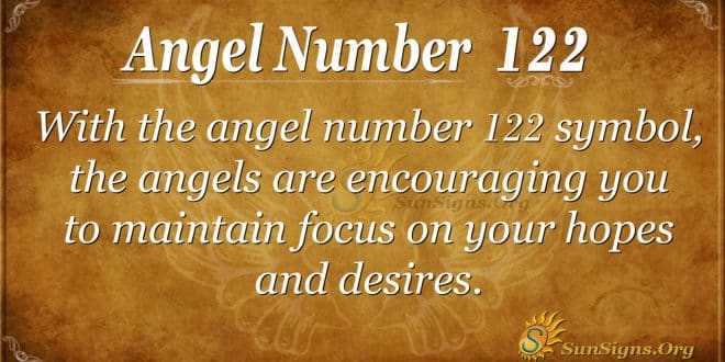 angel number 122