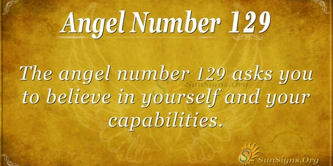 angel number 129