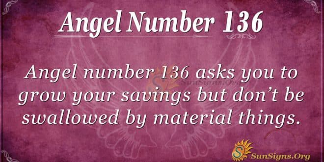 angel number 136