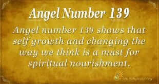 angel number 139