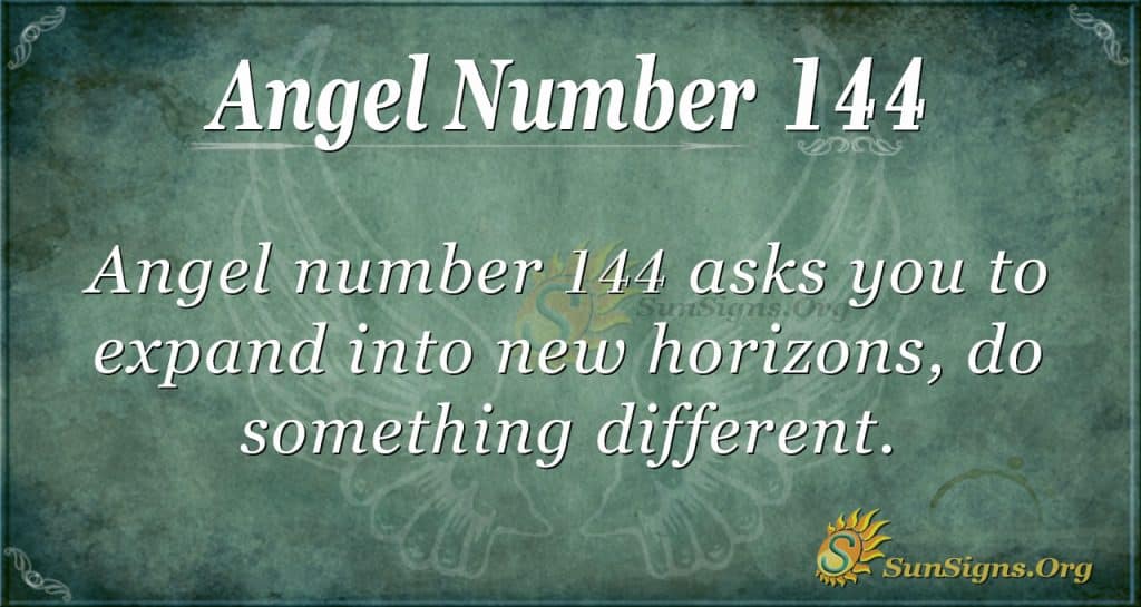 angel number 144