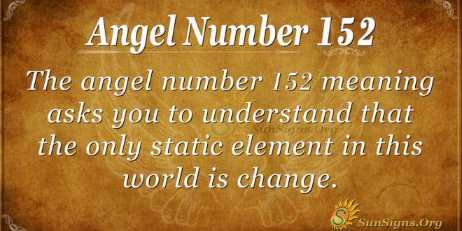 angel number 152