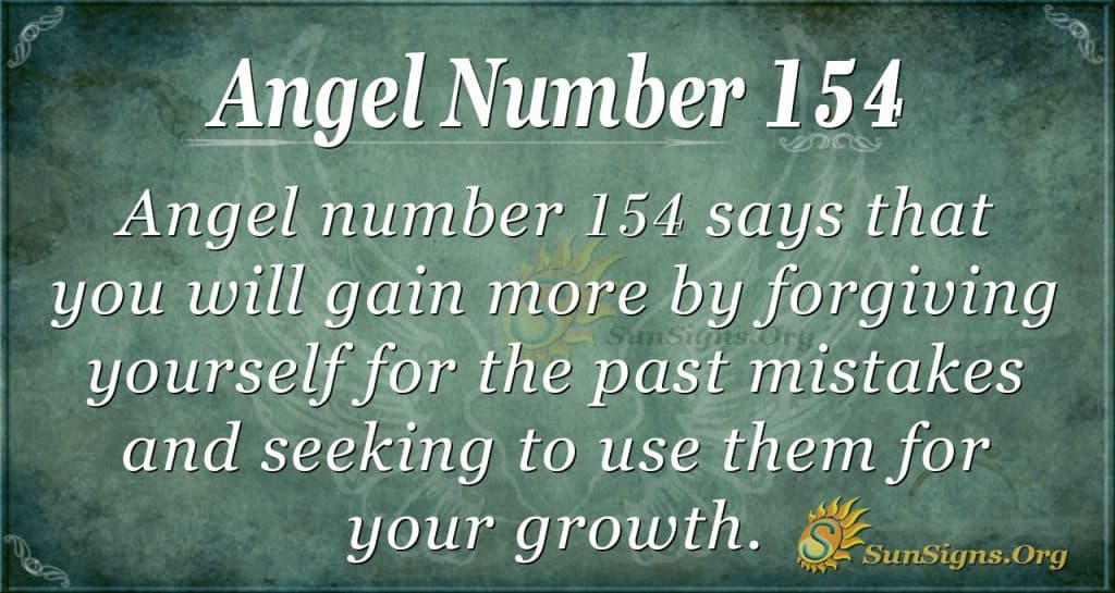 angel number 154