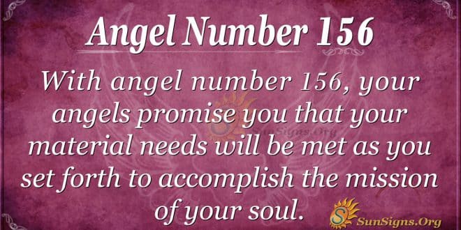 angel number 156
