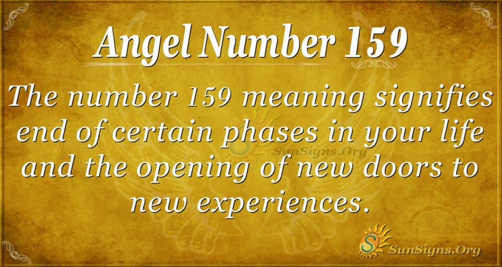 angel number 159