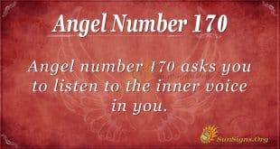 angel number 170