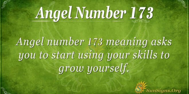 angel number 173