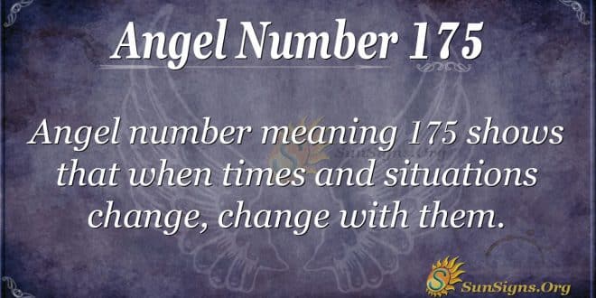 angel number 175