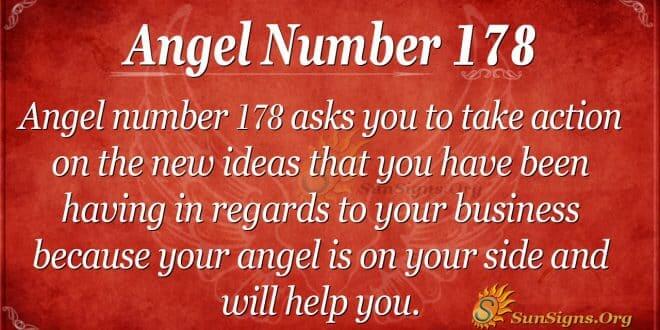angel number 178