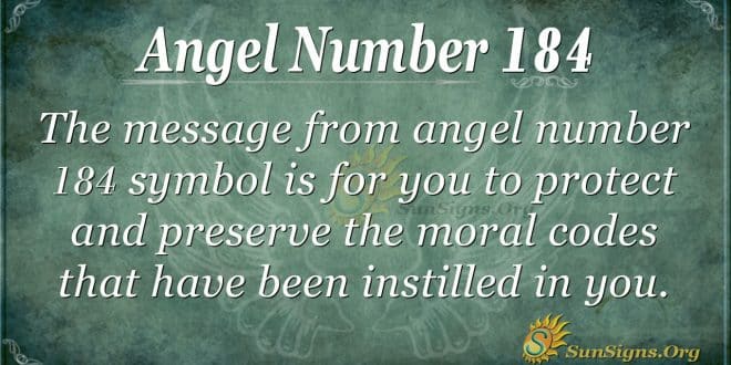 angel number 184