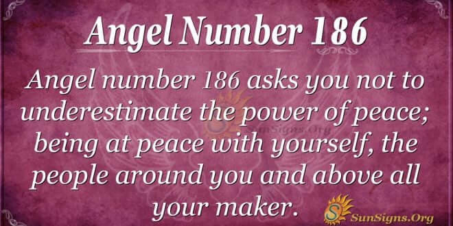 angel number 186