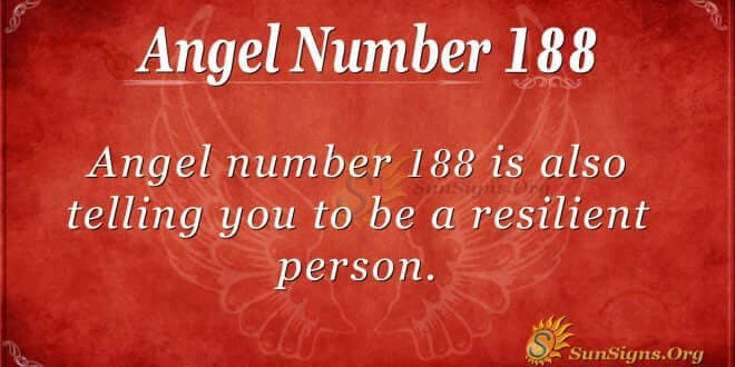 angel number 188