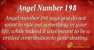 angel number 198