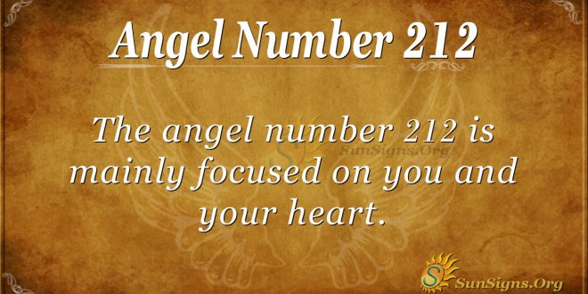 angel number 212