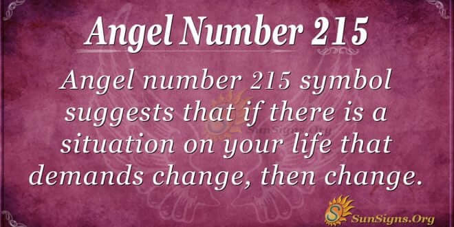 angel number 215