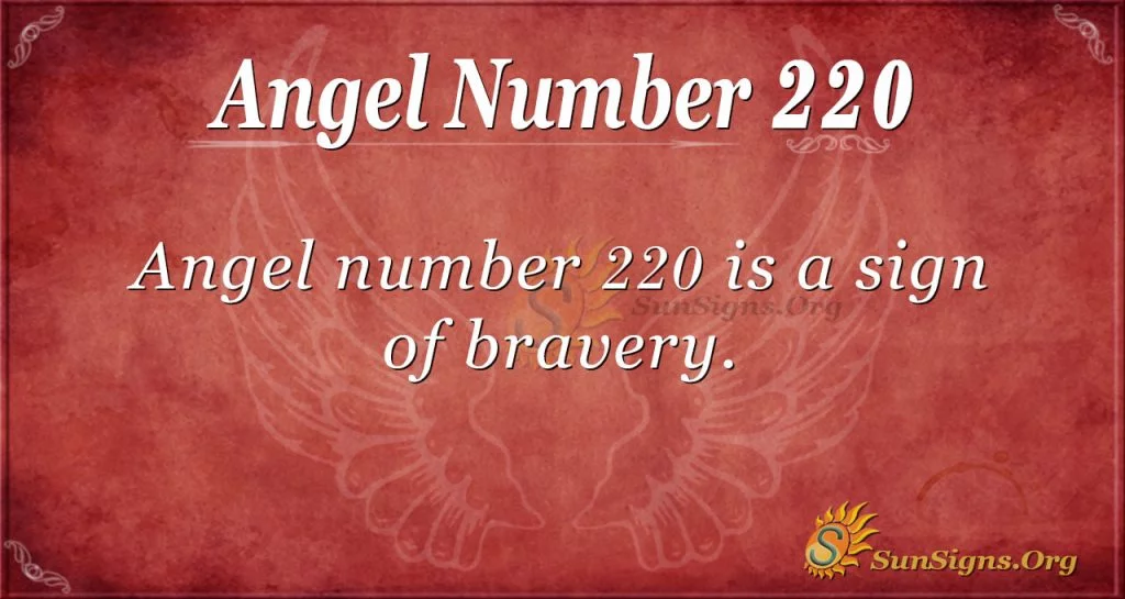 número de ángel 220