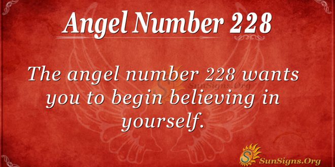 angel number 228