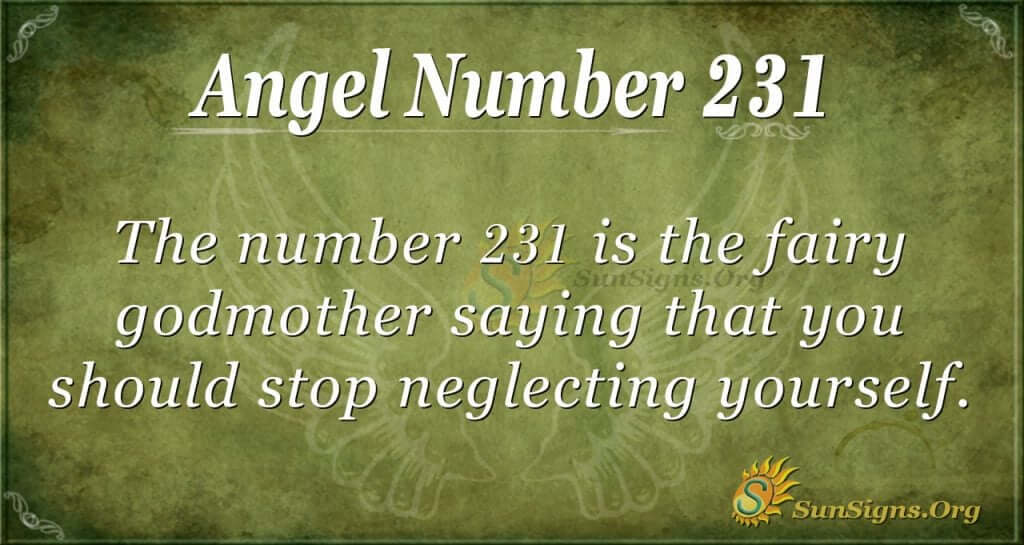 angel number 231