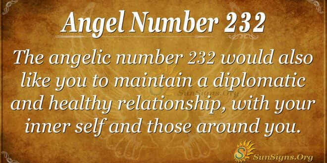 angel number 232