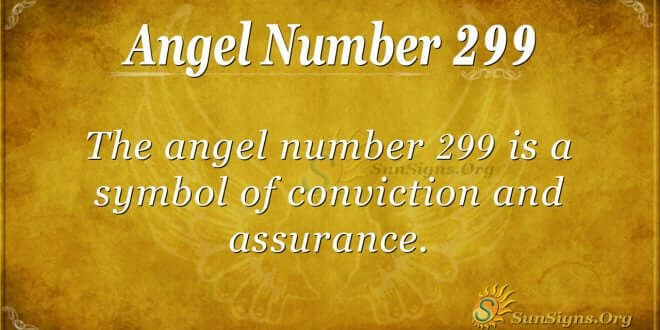 Angel Number 299