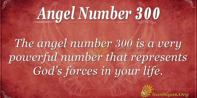 Angel Number 300