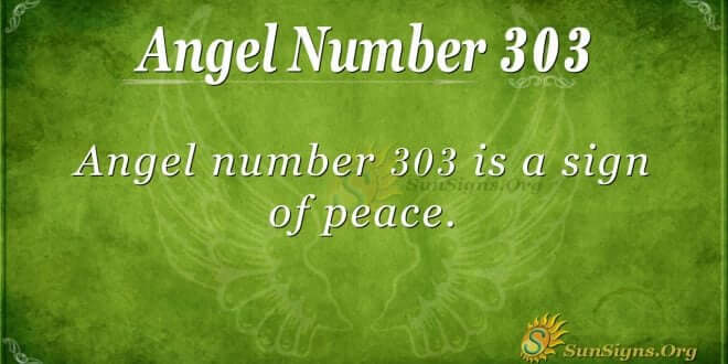 Angel Number 303