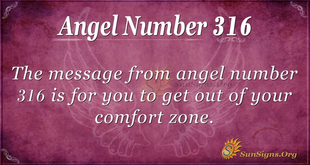 Angel numero 316