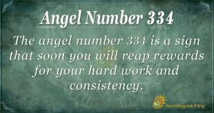 Angel Number 334