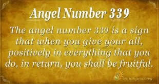 Angel Number 339